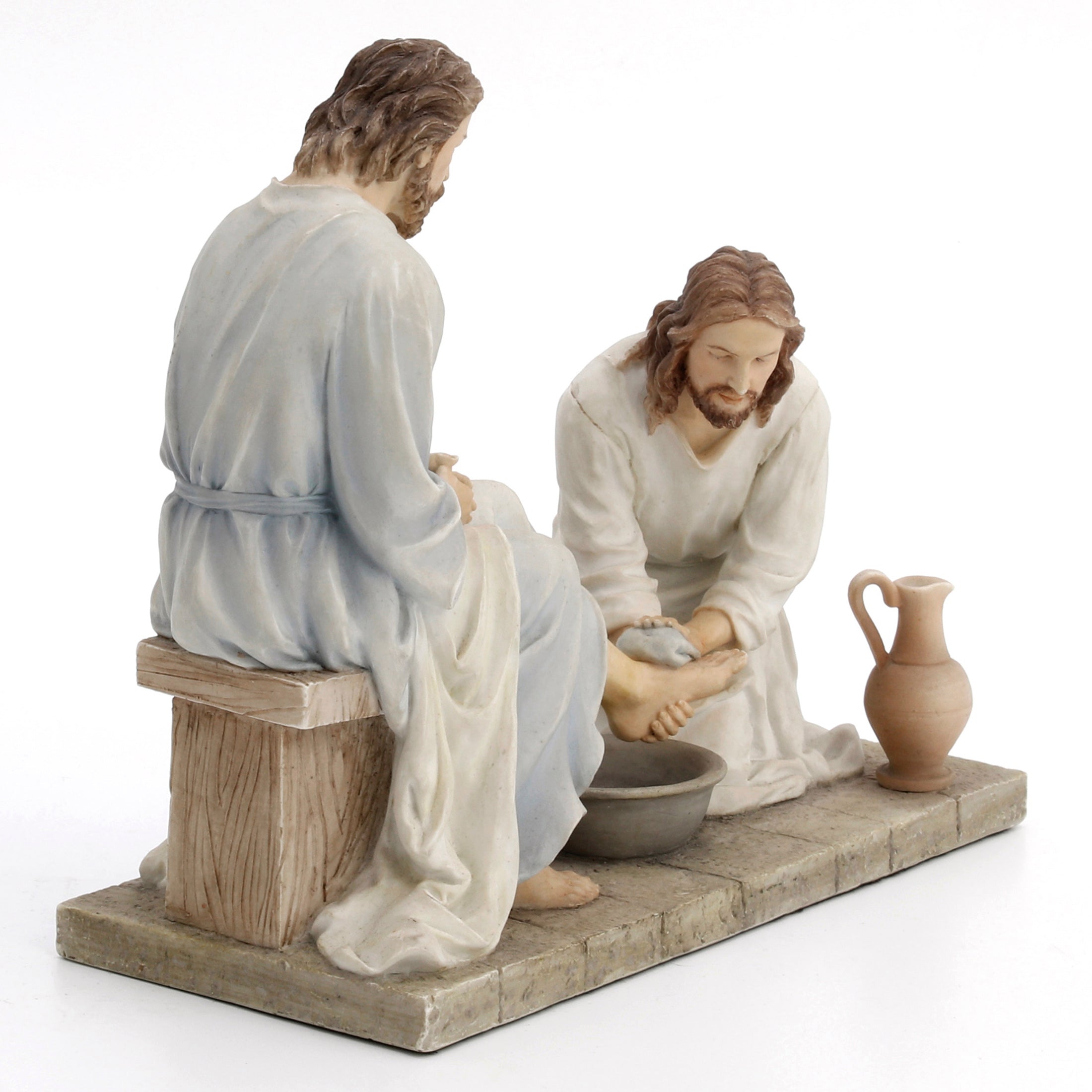 Jesus Washing His Disciple'S Feet (Light Color)