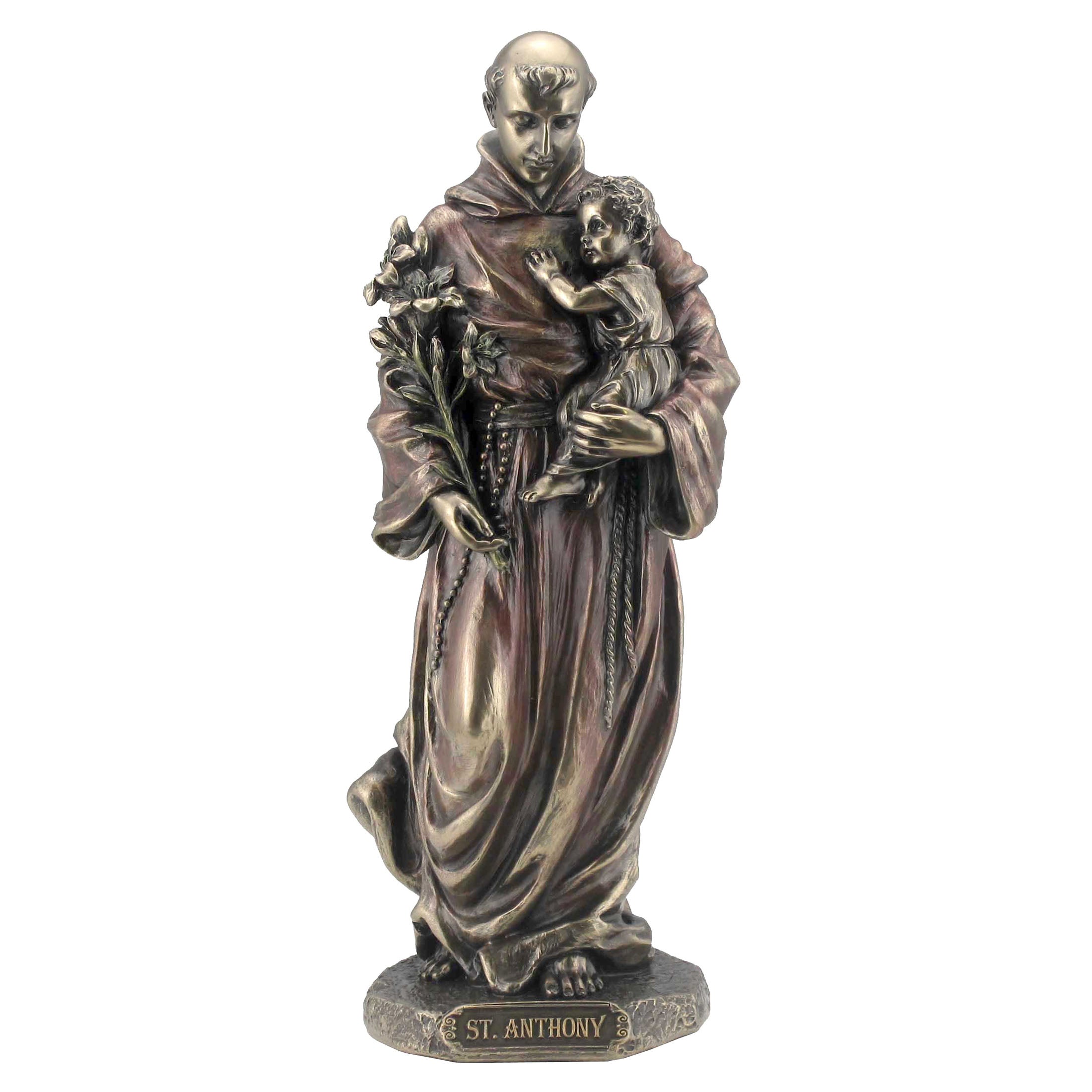 Saint Anthony Of Padua Holding Baby Jesus