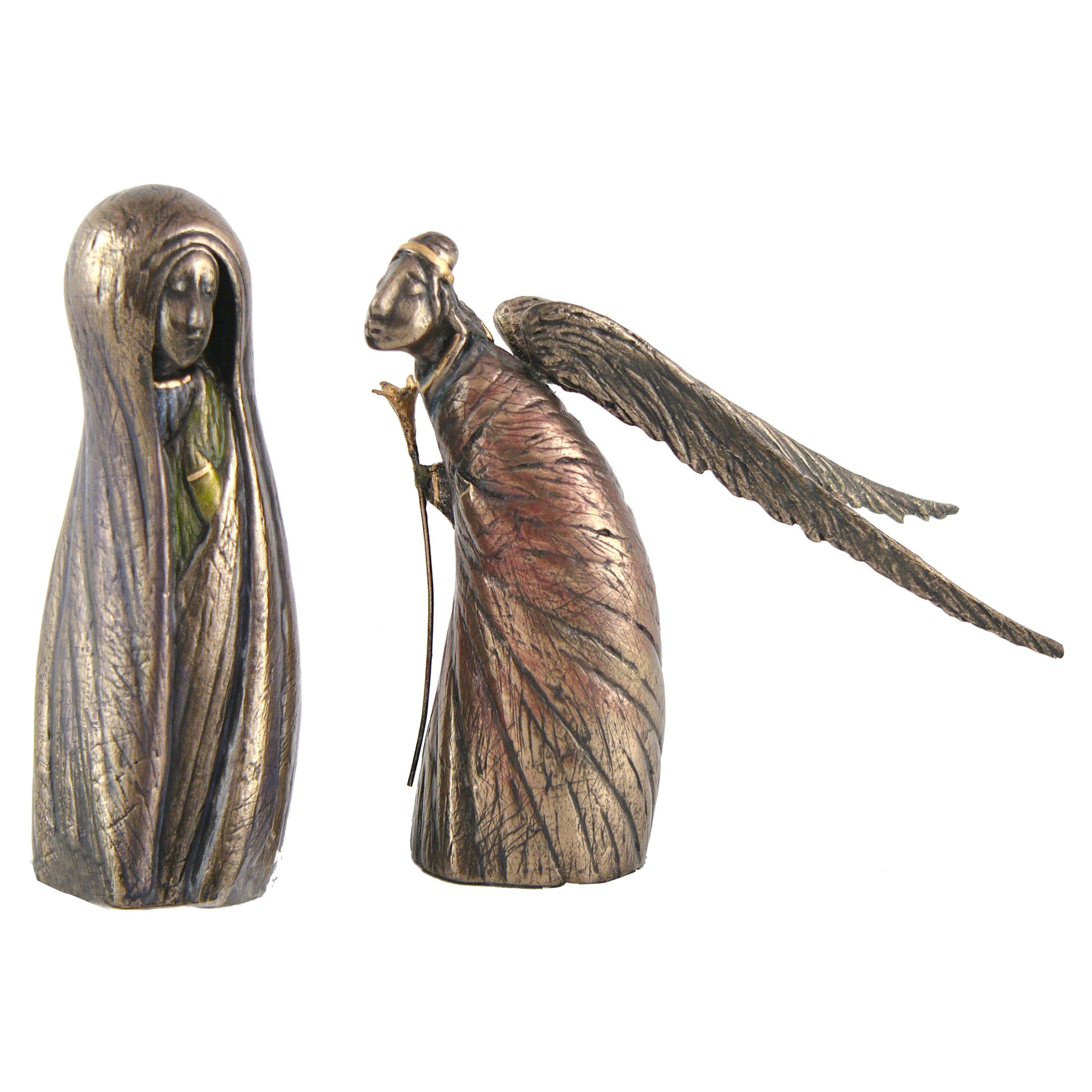 Annunciation By Ima Naroditskaya Virgin Mary + Gabriel (Mbz+Color)
