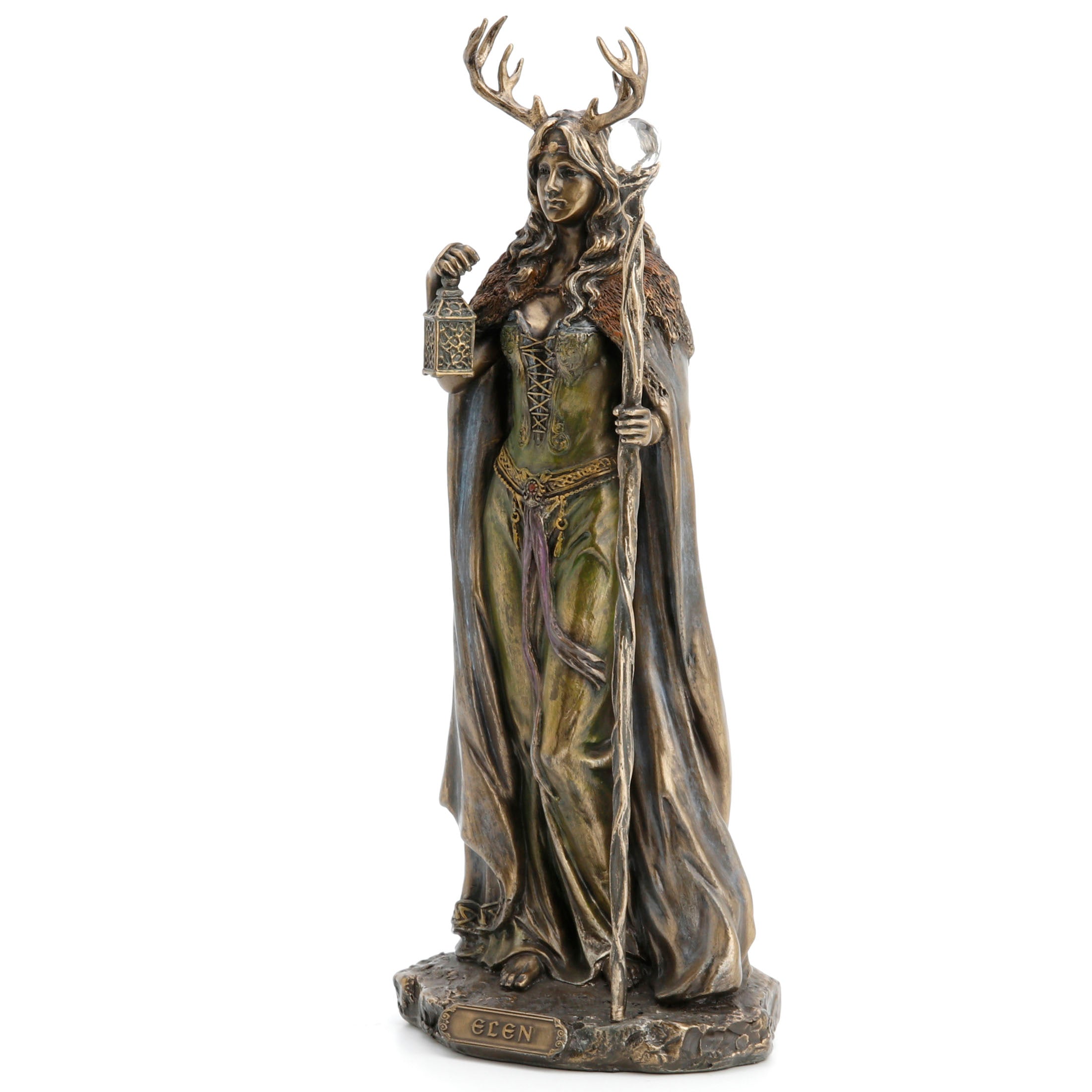Elen Of The Ways Antlered Goddess Of The Forrest (Mbz+Color)