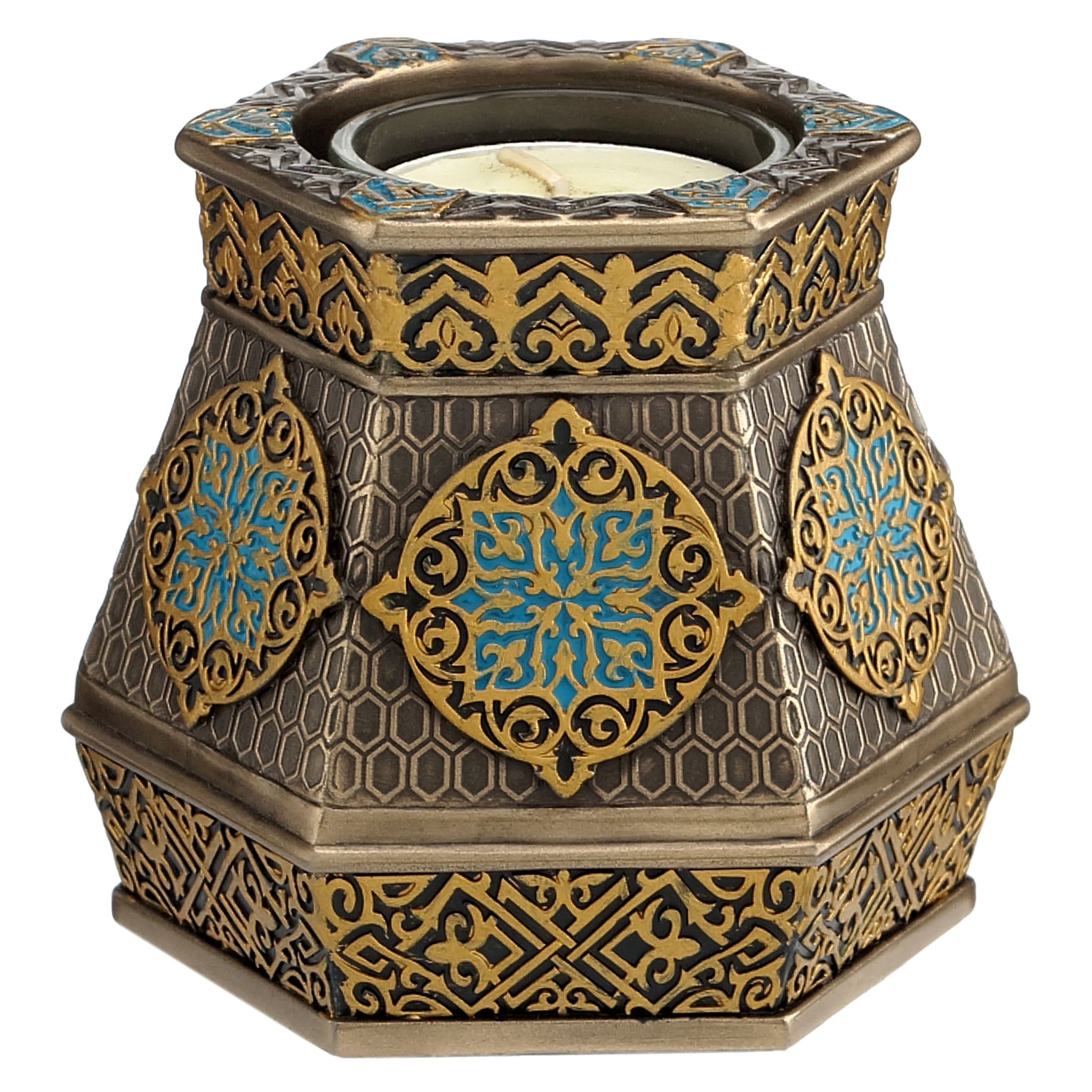 Hexagonal Tea Light Holder