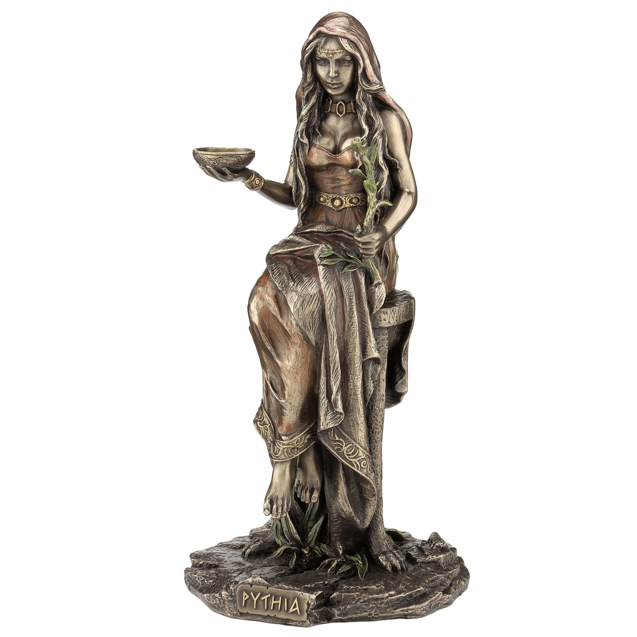 Pythia The Oracle Of Delphi At The Temple Of Apollo