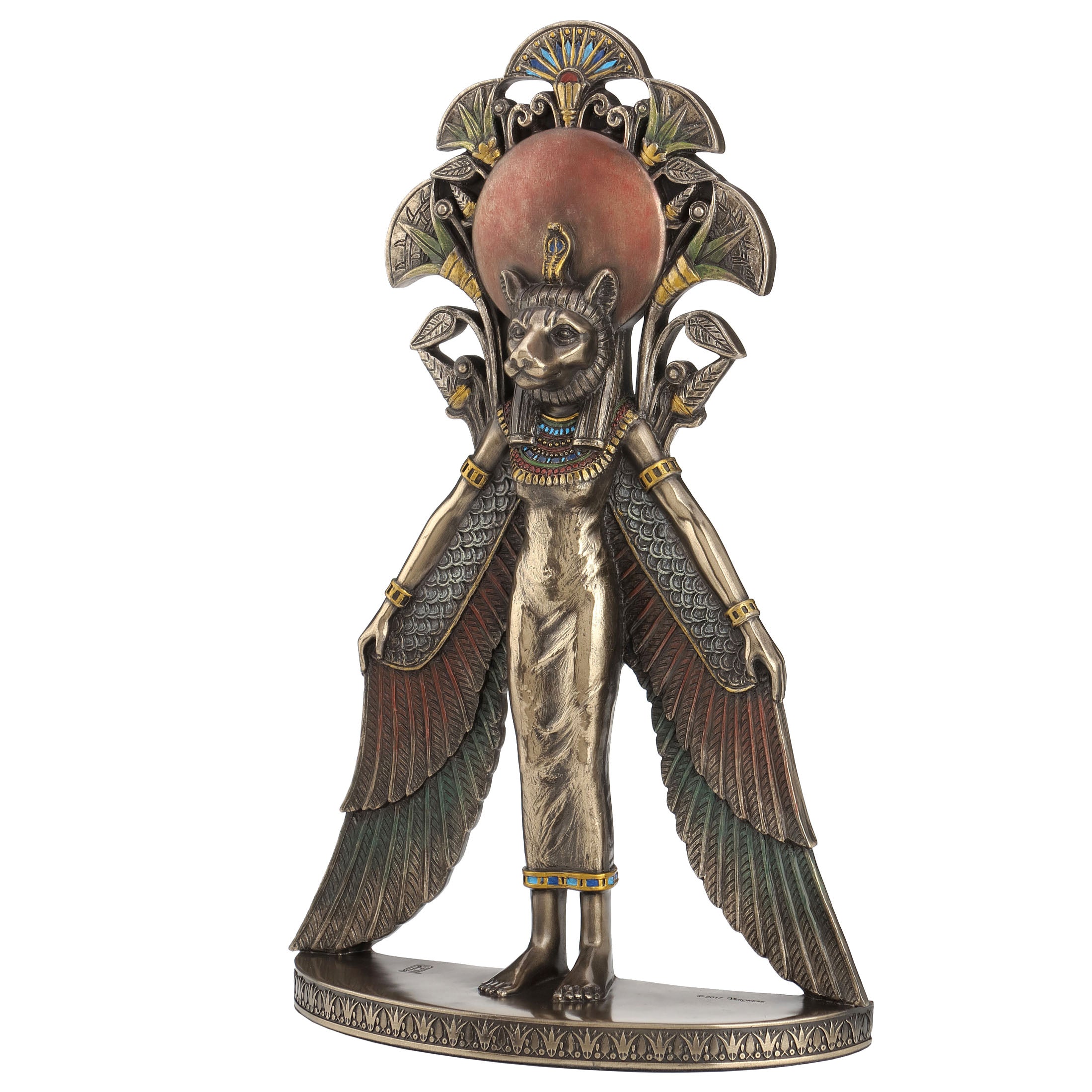 Winged Sekhmet Wall Plaque
