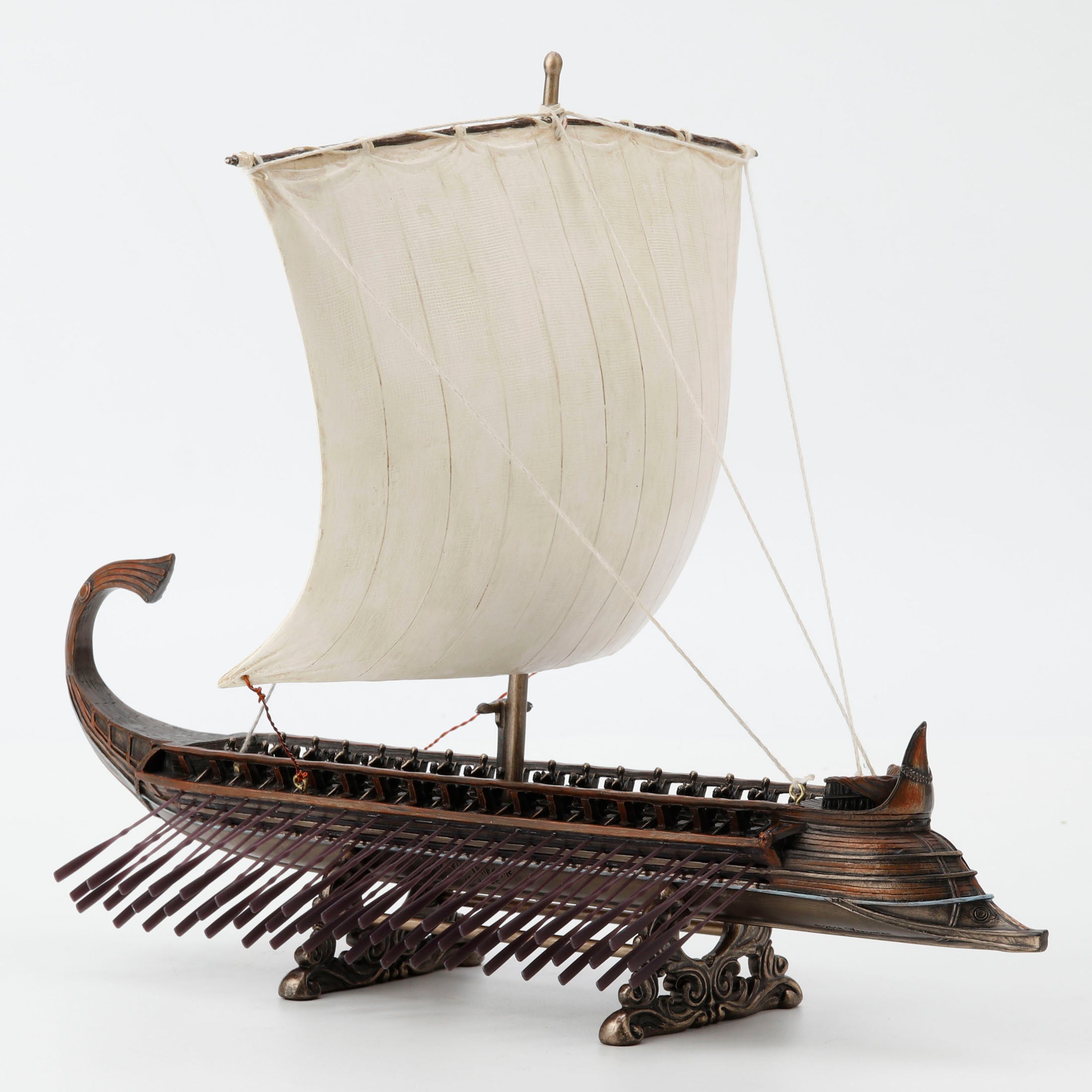 Greek Triremes Warship