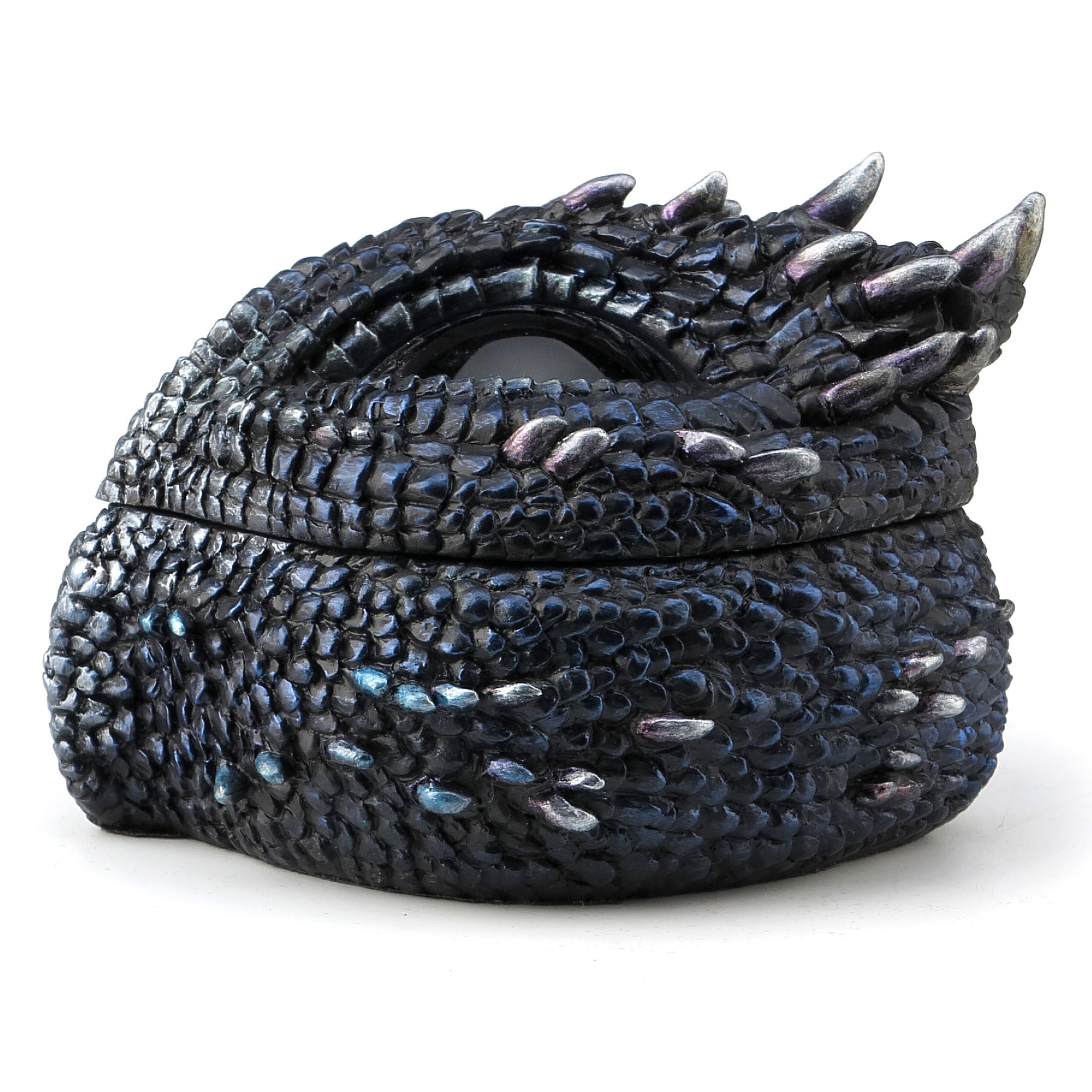 Throny Scale Dragon Eye Trinket Box