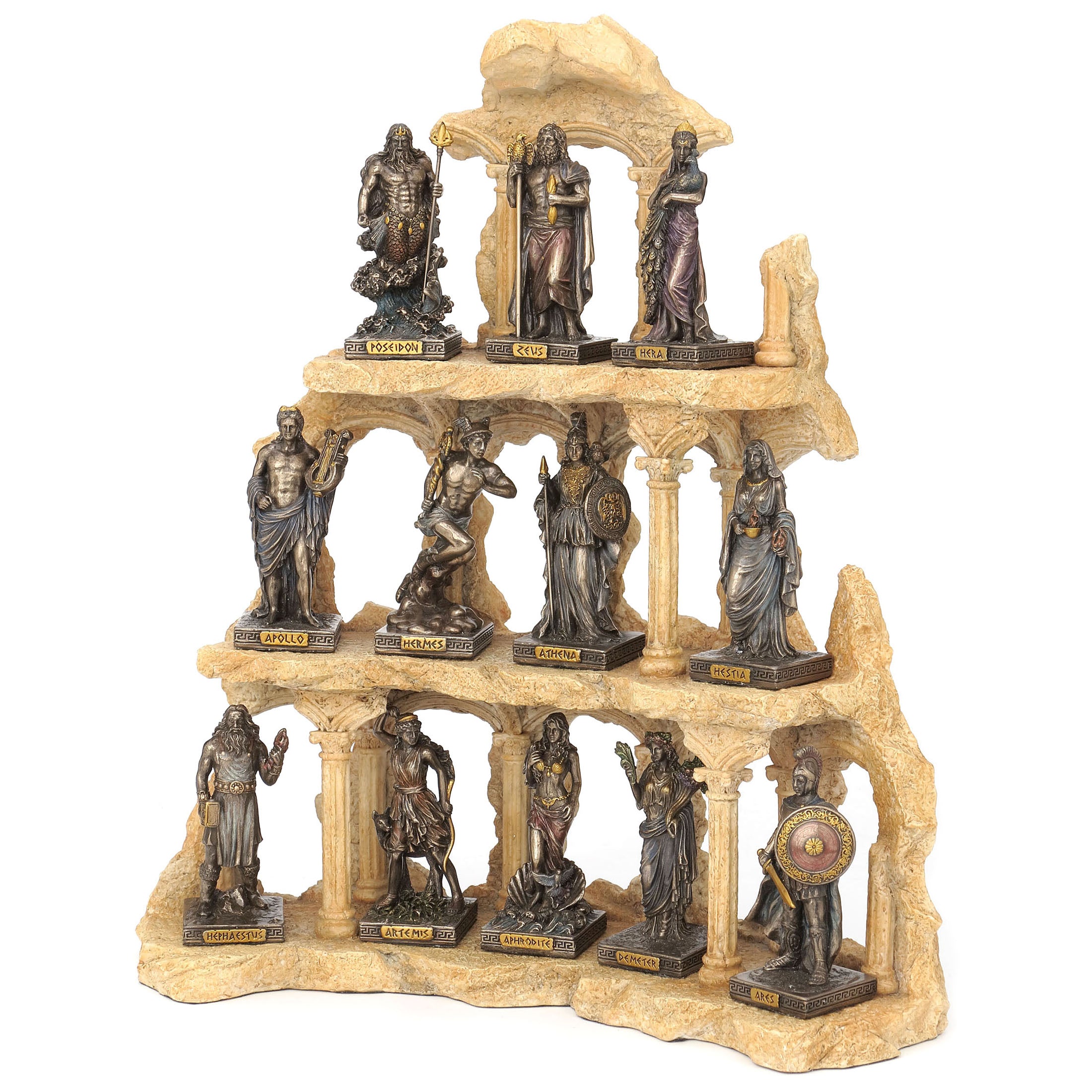 Greek Pantheon The Twelve Olympians (12 pcs per set)