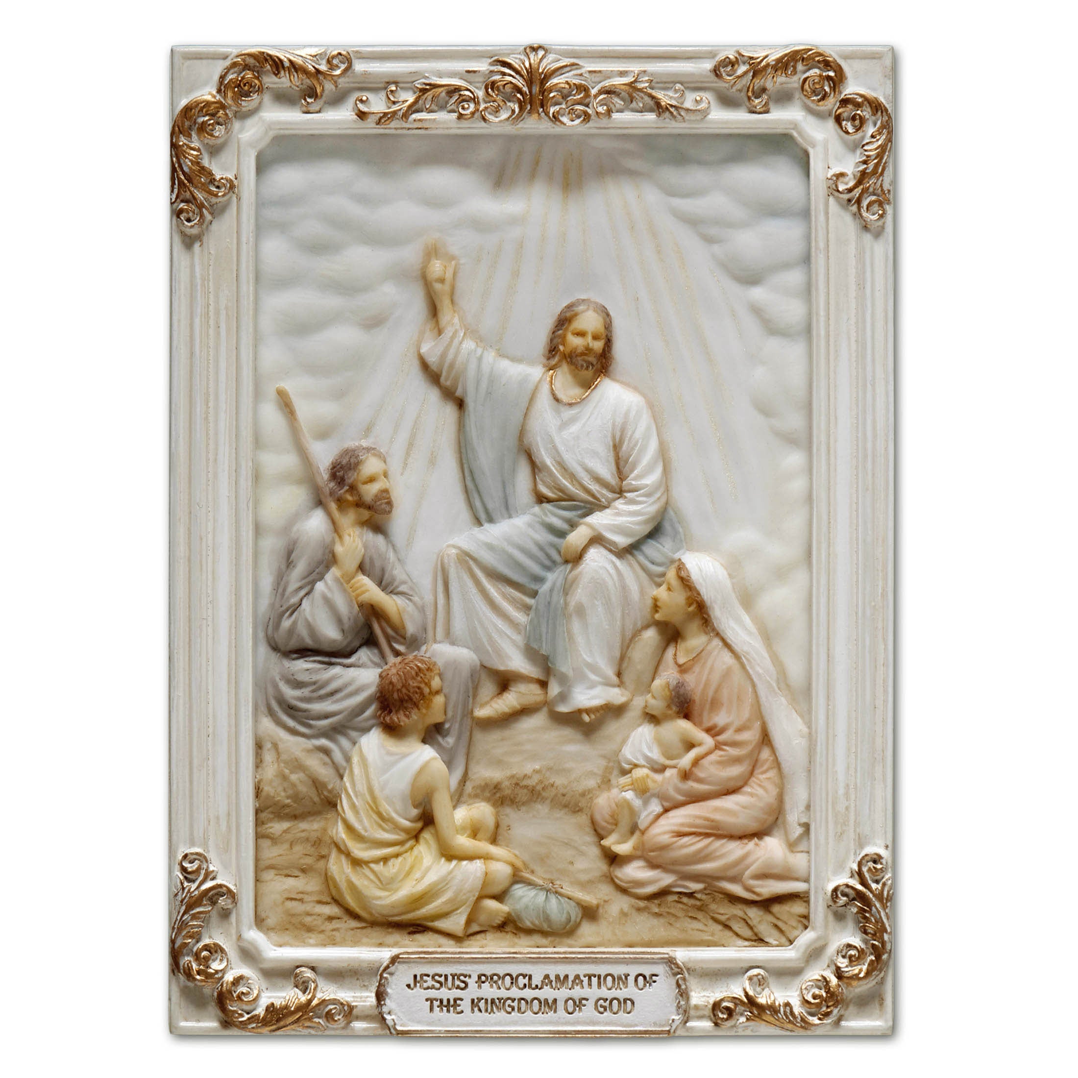 Luminous Mysteries Jesus Proclamation Of The Kingdom Of God Plaque