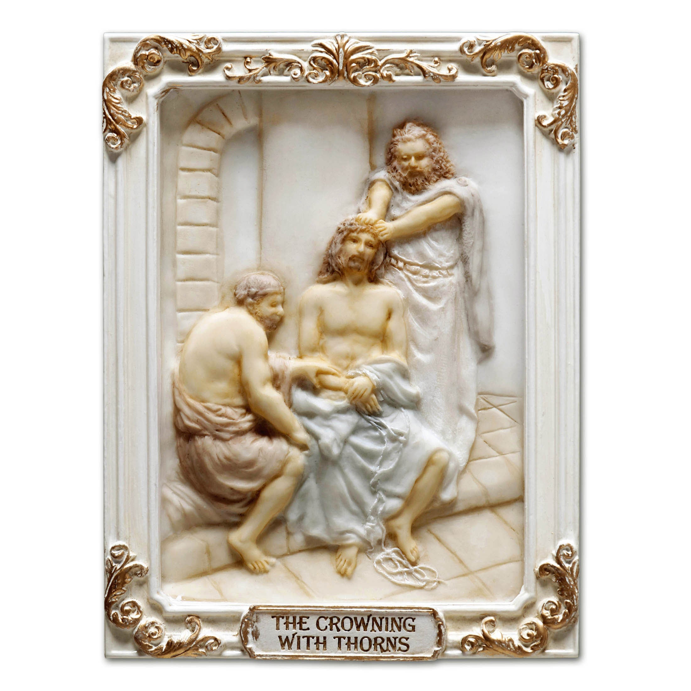 Sorrowful Mysteries The Crowning With Thorns Plaque