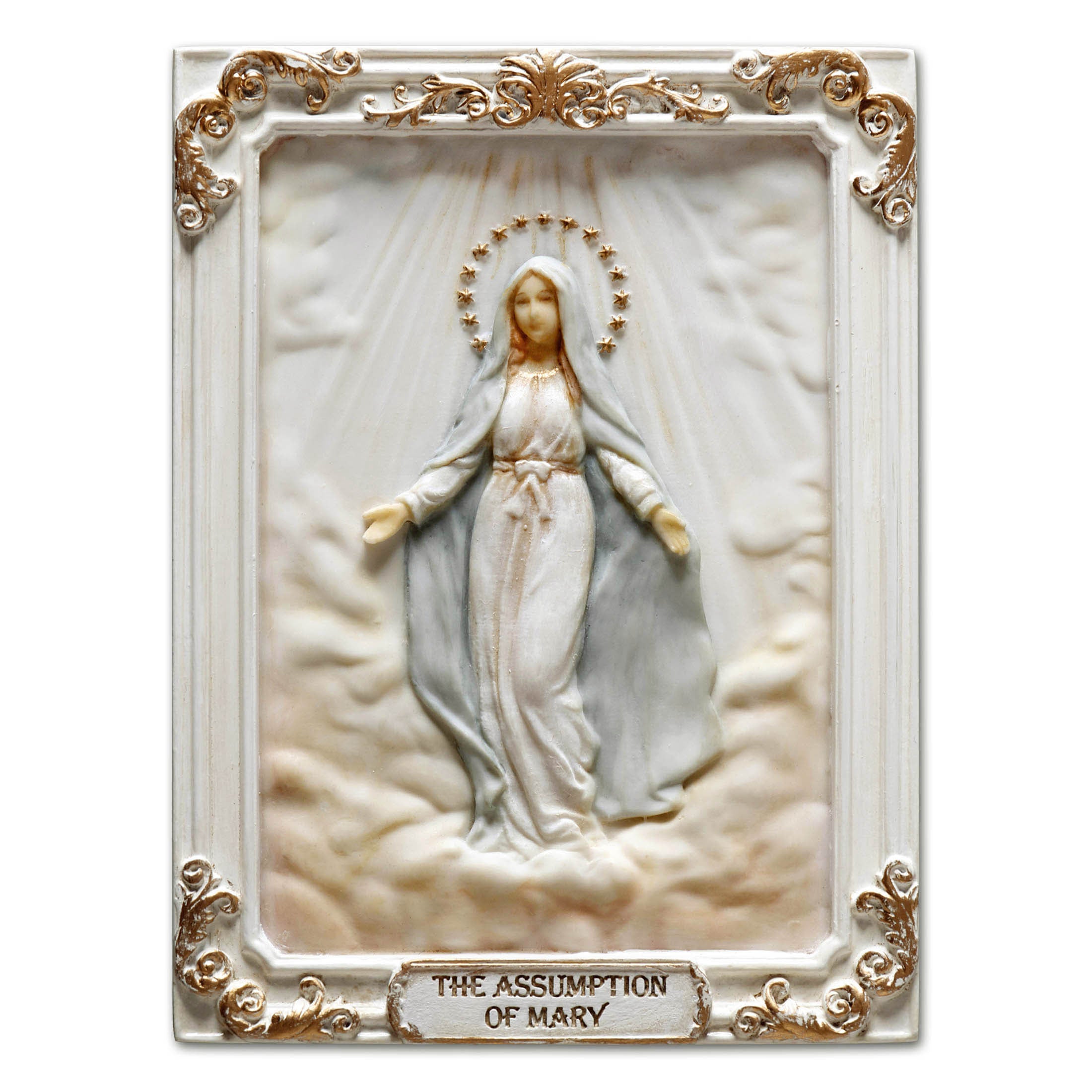 Glorious Mysteries The Assumption Of Mary Plaque