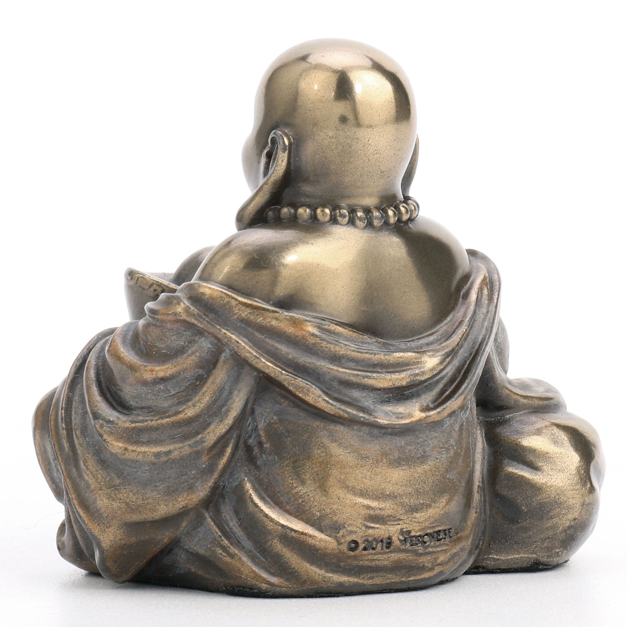 Laughing Buddha (Budai) Holding Yuanbao With Two Hands
