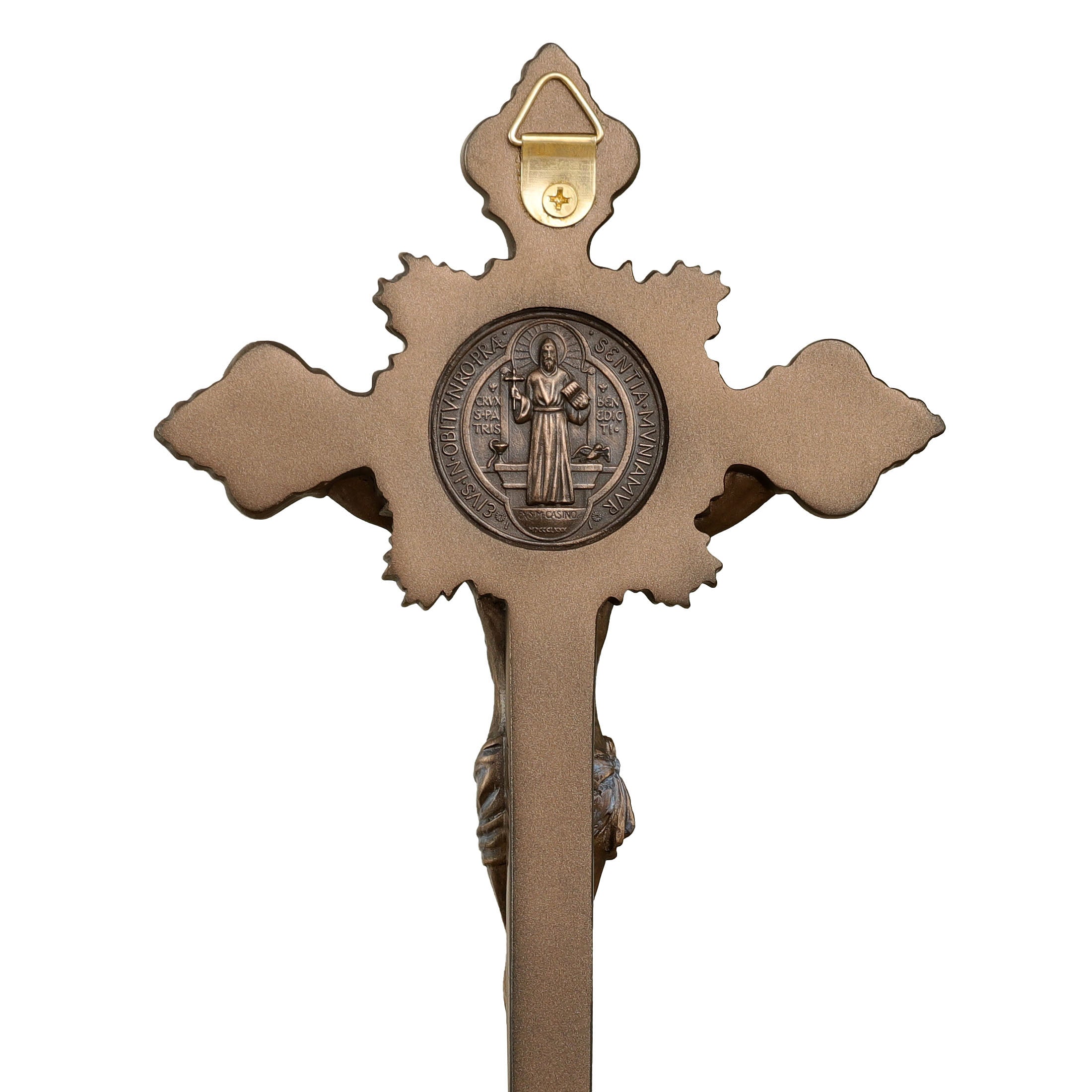Saint Benedict Crucifix Stand (Removable Stand)