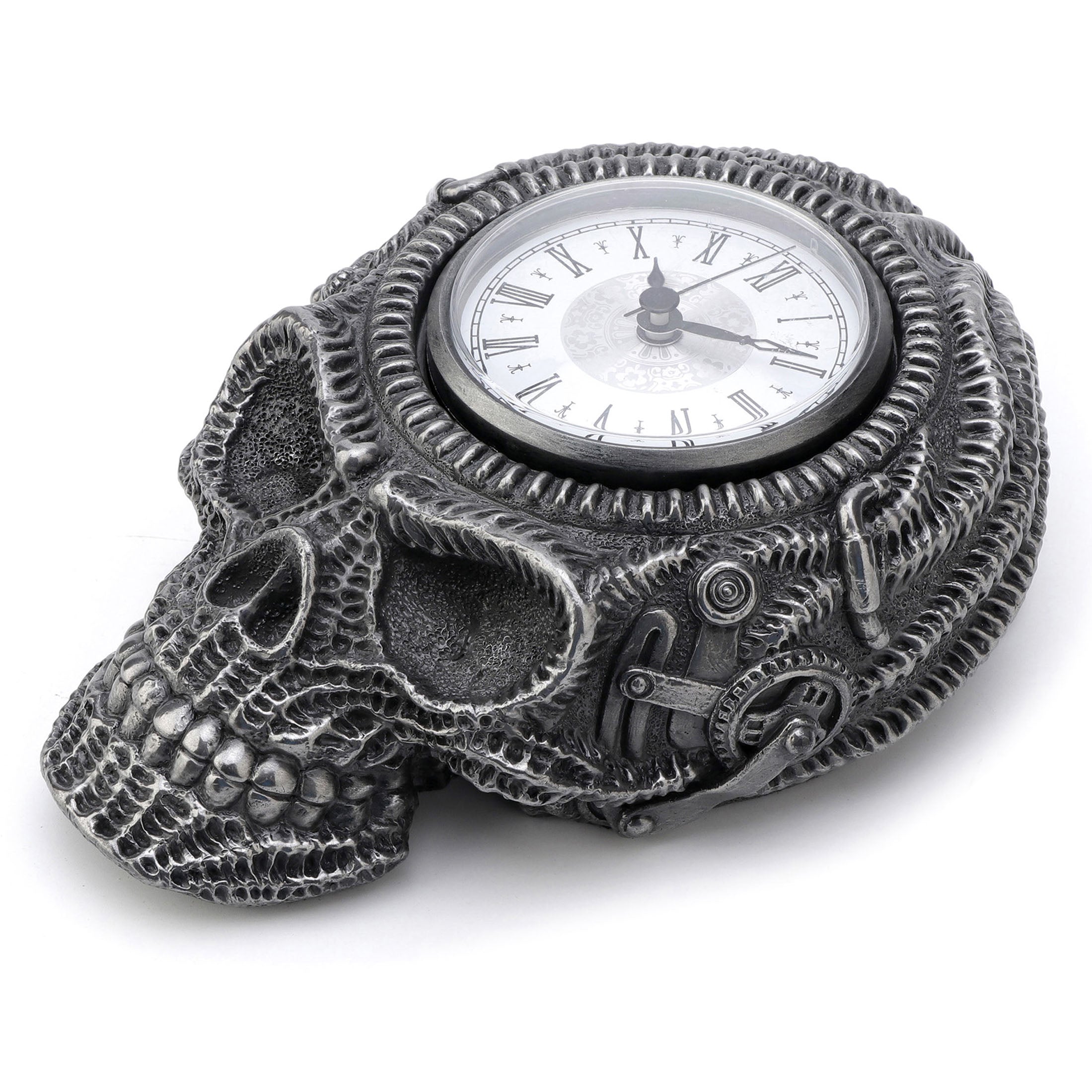 Xeno Flat Skull Wall Clock