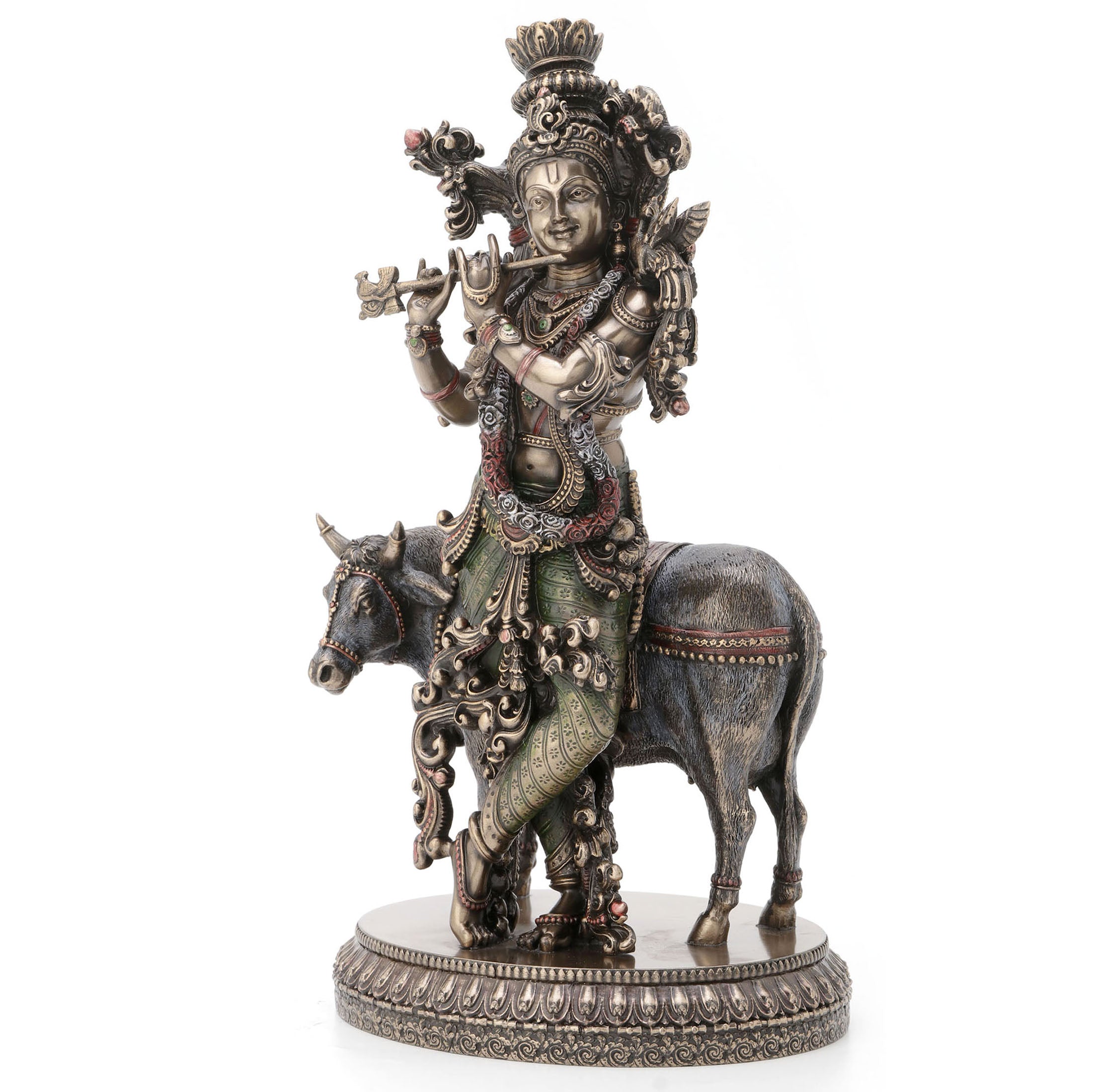 Krishna And The Cow