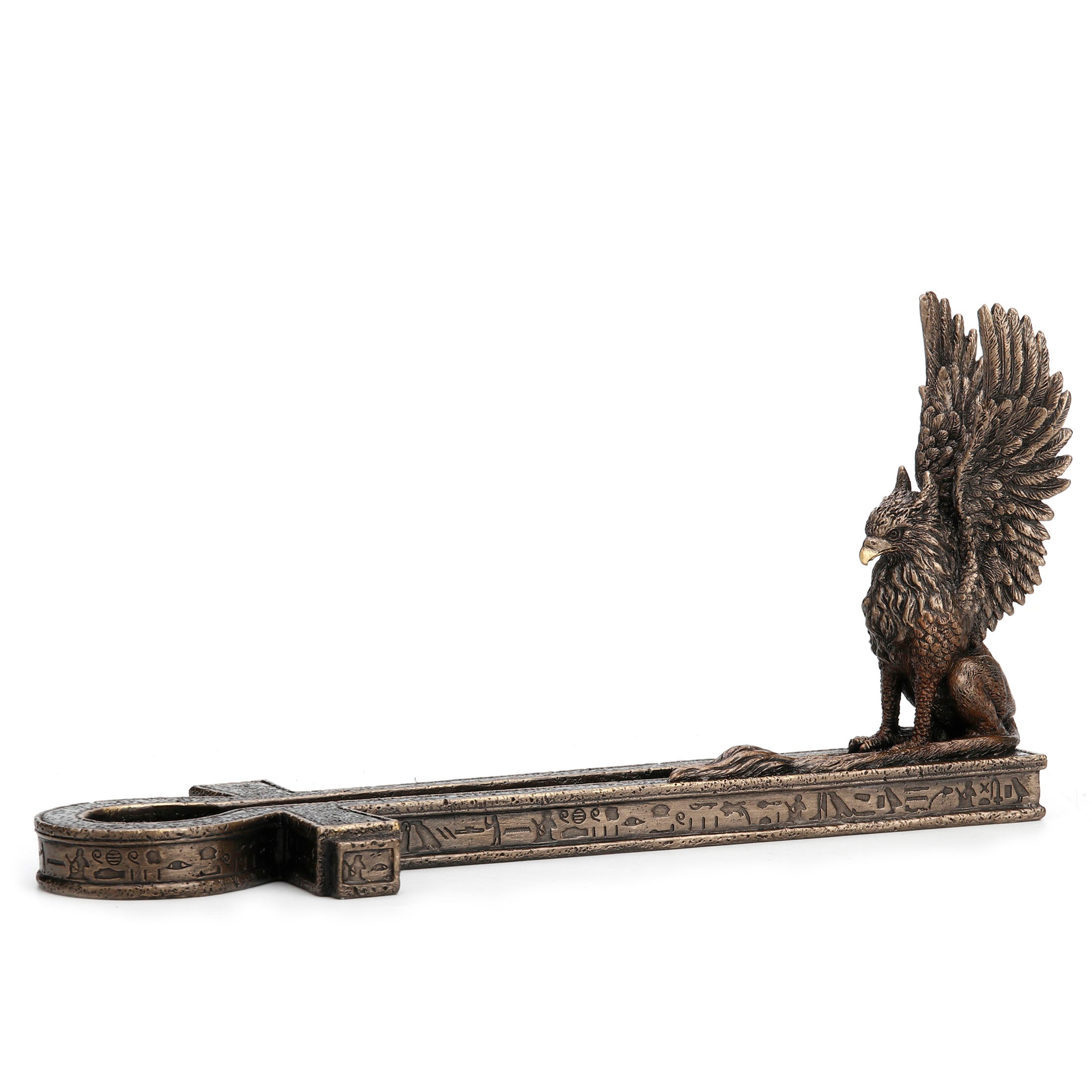 Egyptian Griffin Ankh Incense Holder