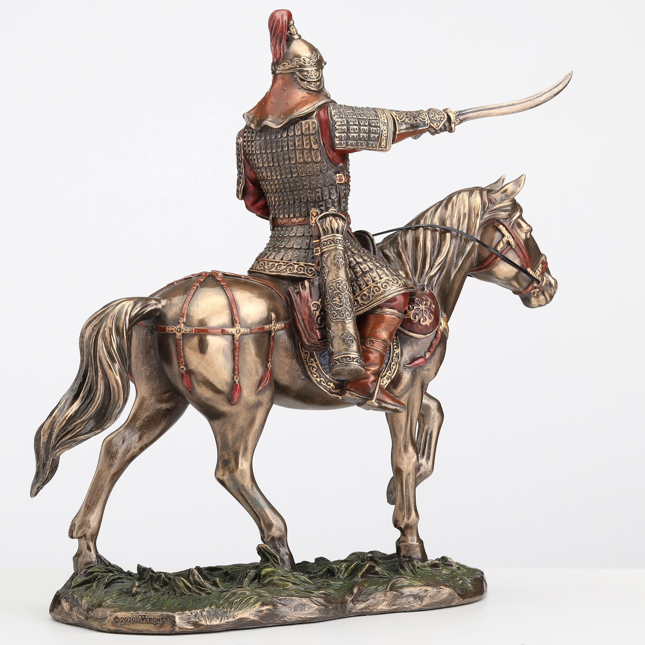 Genghis Khan On Horse Back
