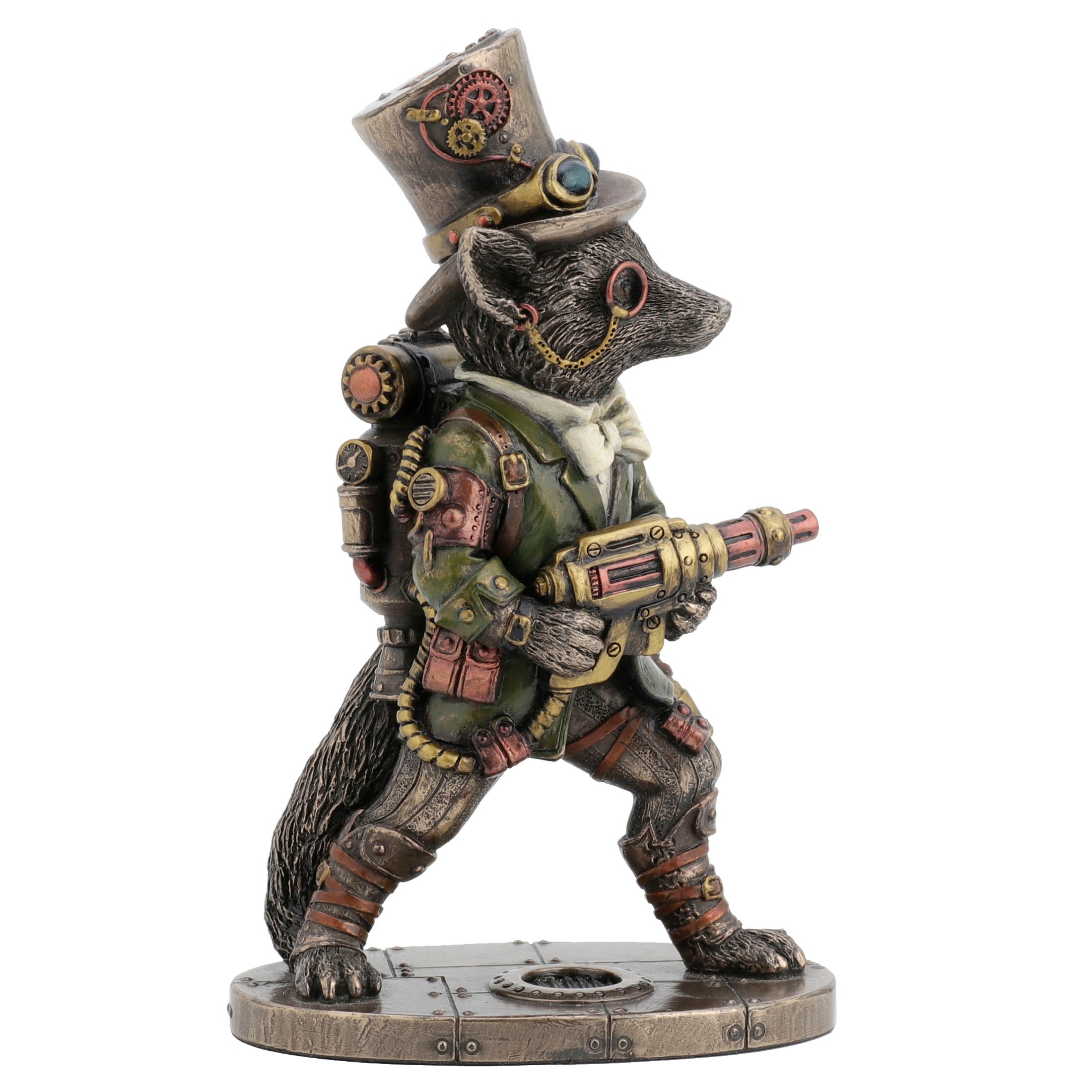 Steampunk Stagecoach Gentleman Fox Bandit