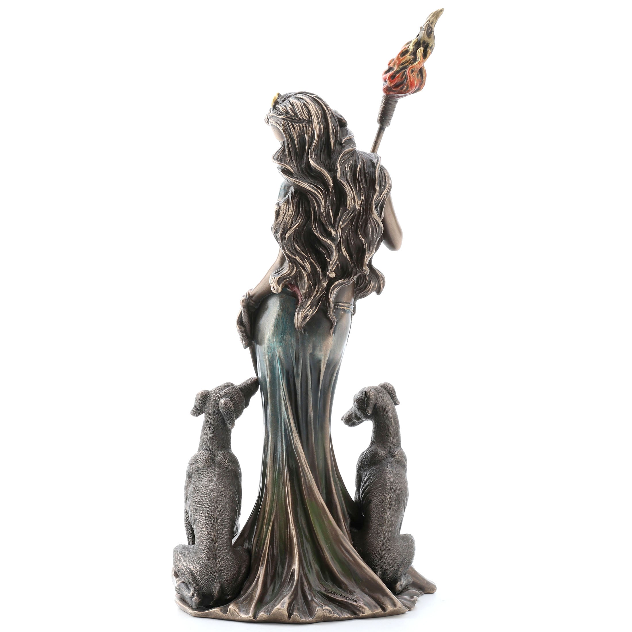 Hecate Greek Goddess Of Magic With Her Hounds