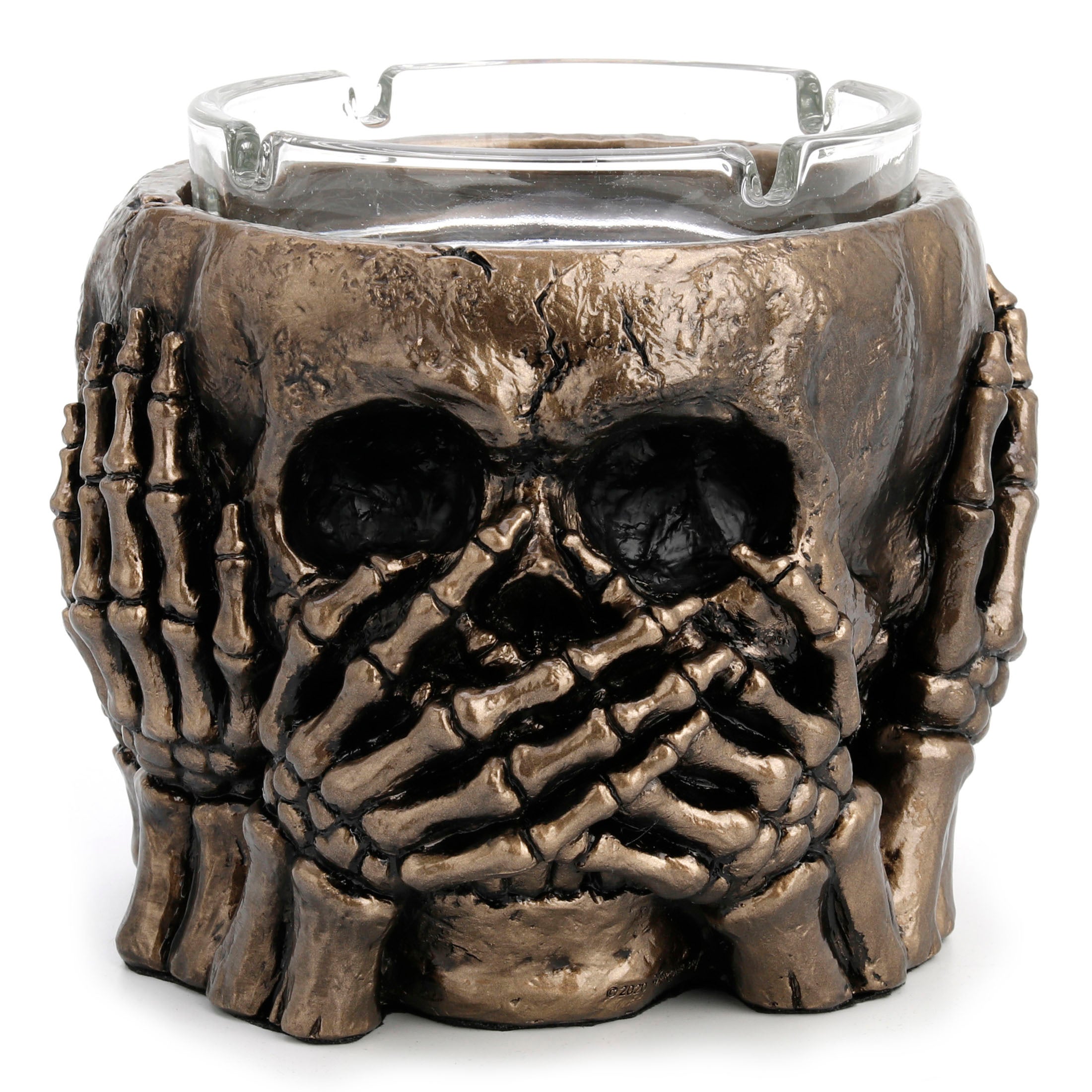 See No Evil Speak No Evil Hear No Evil Skeletons Ashtray