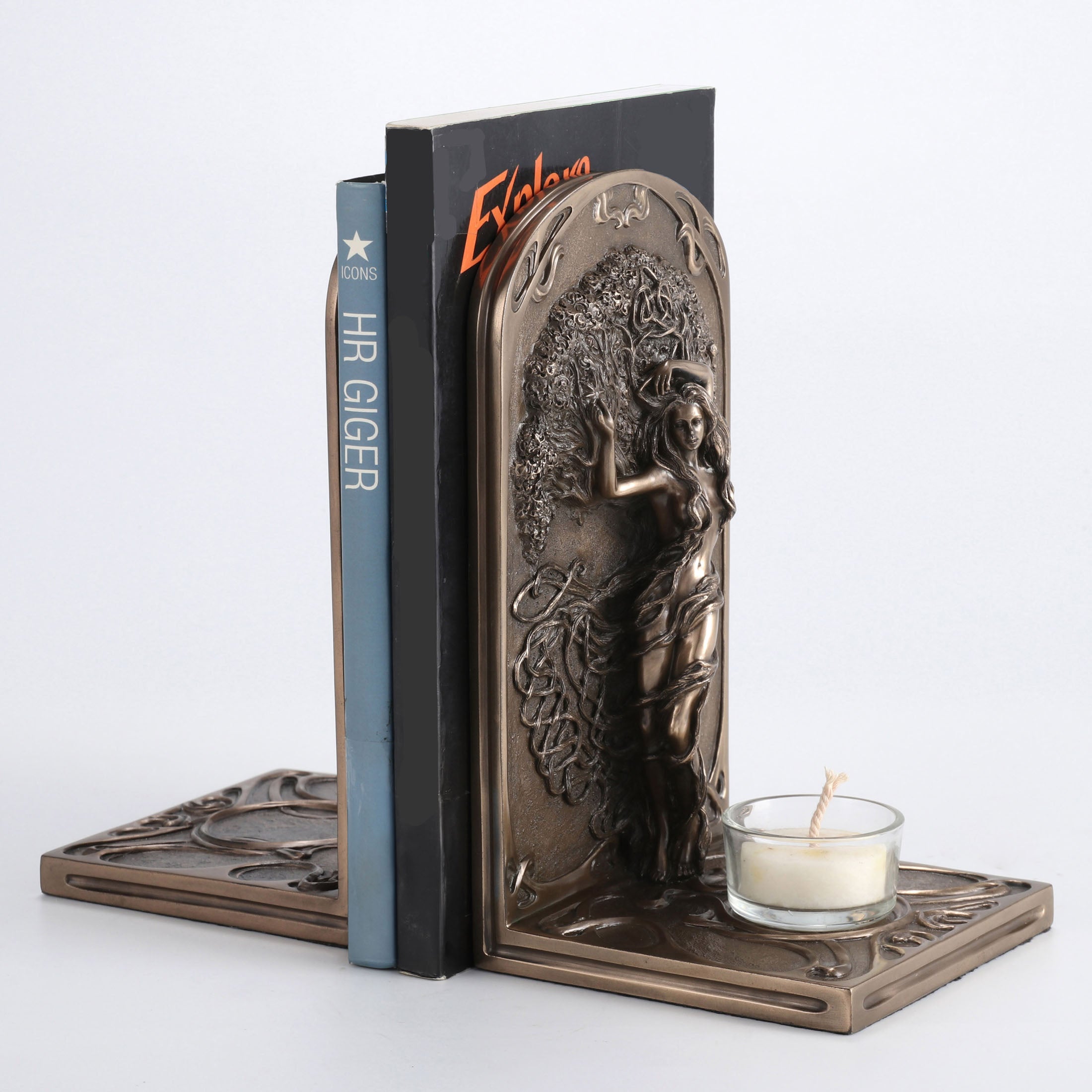 Earth Life Magic By Selina Fenech Tree Of Life Standing Plaque With Tealight Candle Holder