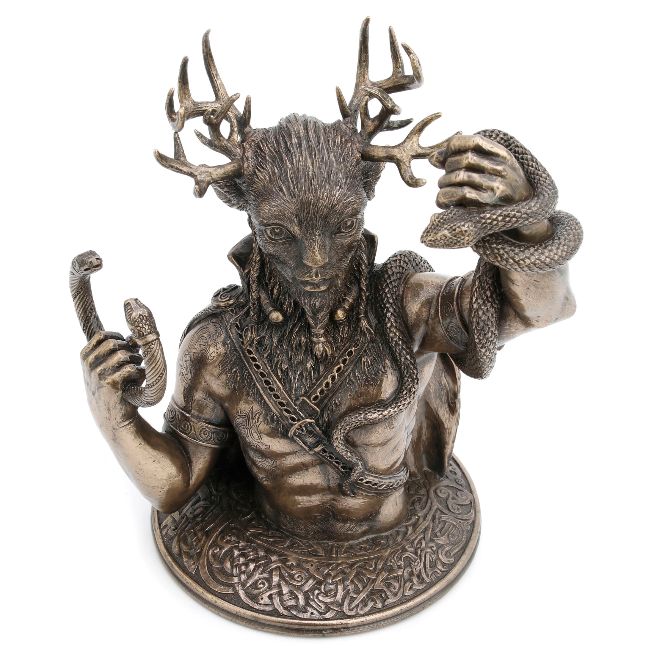Cernunnos The Horned God Of The Celtic Wild Bust