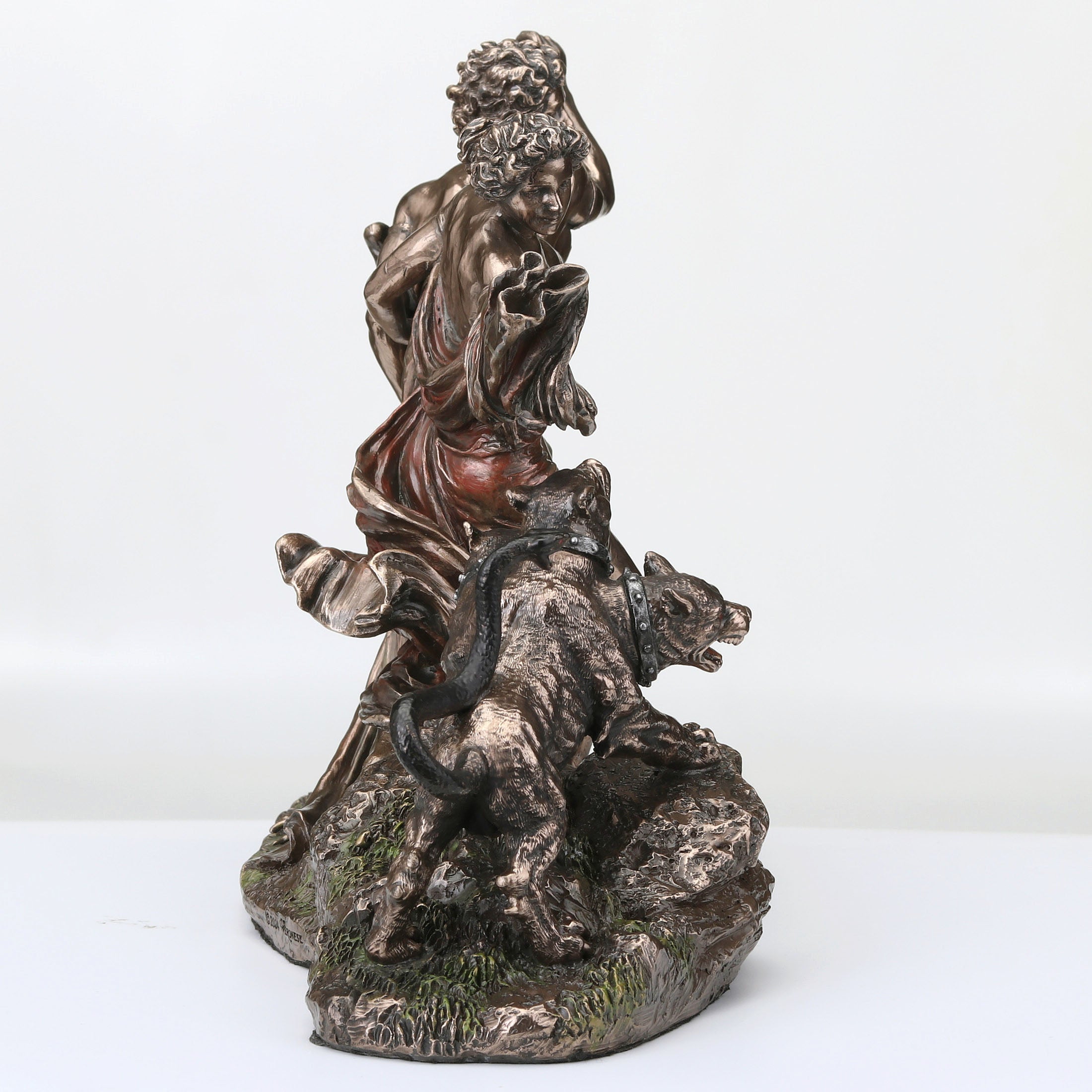 Orpheus And Eurydice Fleeing The Underworld