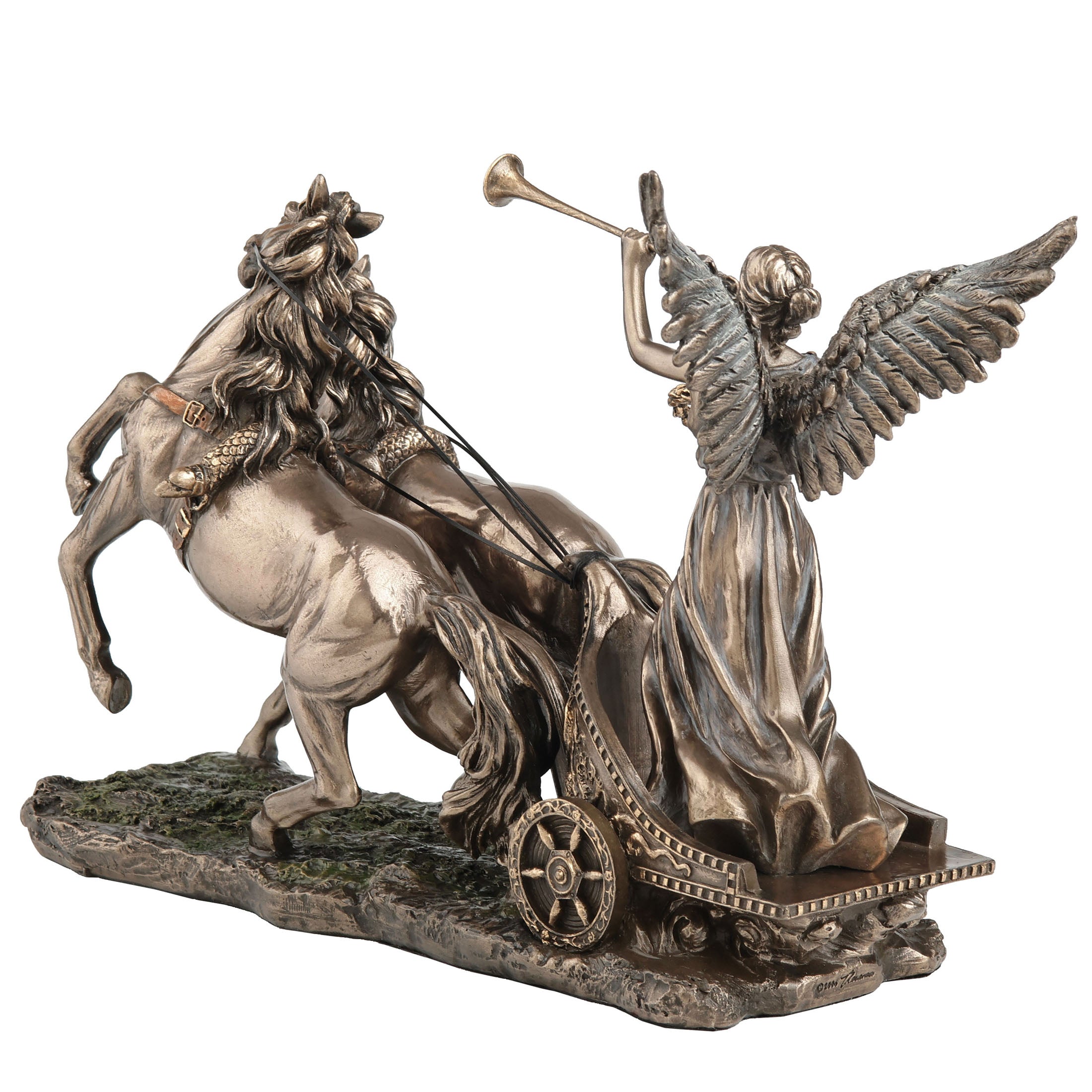 Nike The Greek Goddess Of Victory On Chariot