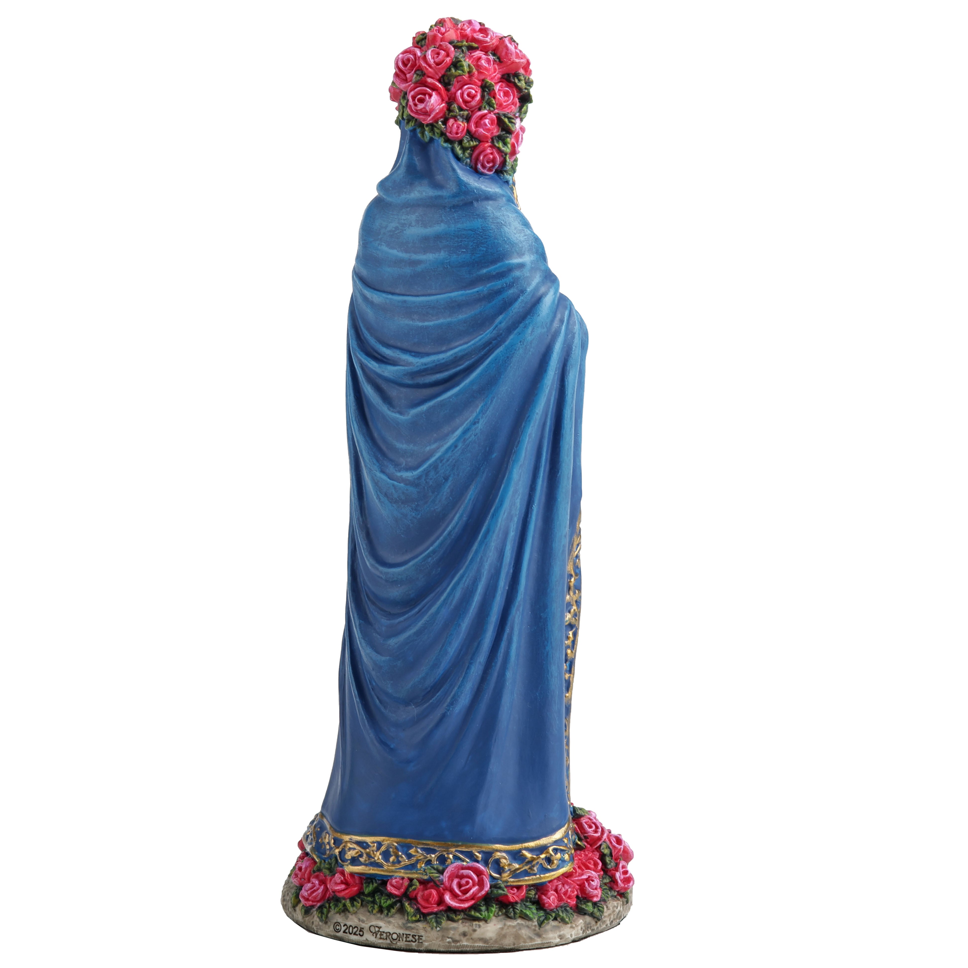 Day Of The Dead Virgin Mary Blue Robe