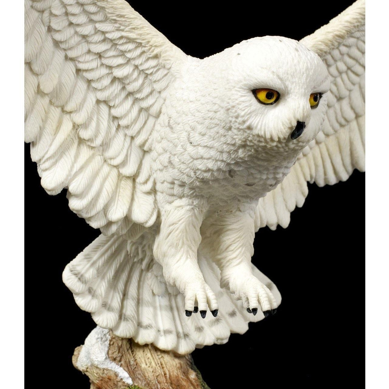 White Owl | Animal Sculptures | Home Decor | Handcrafted