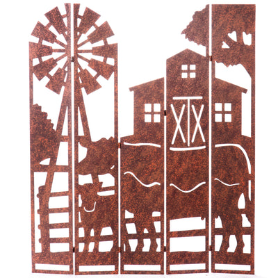 Metal garden screen privacy screen | Handcrafted Garden Decor