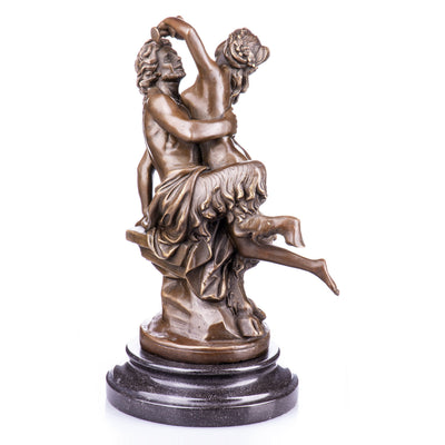 Dancing Lovers Figurine | Handcrafted Bronze Decor