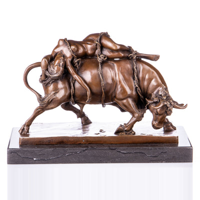 Abduction of Europa Bronze Sculpture after Début