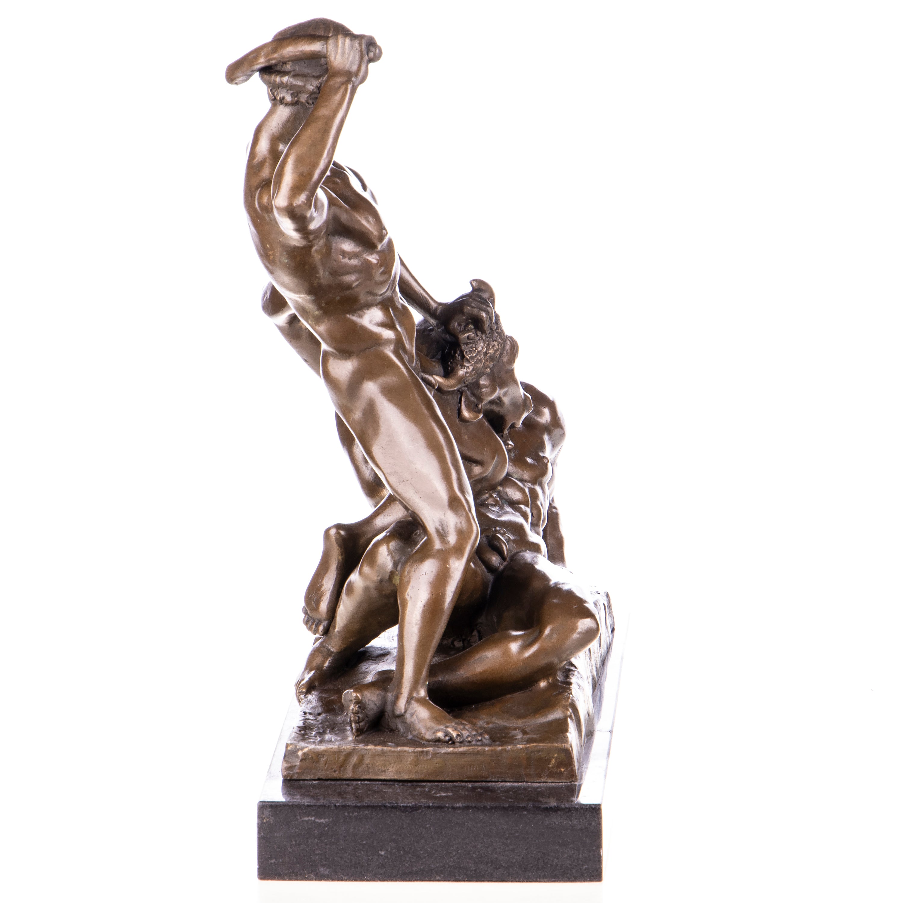 Theseus and the Minotaur Bronze Sculpture after Ramey