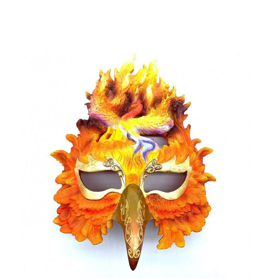Phoenix Head Wall Mask Fire Bird Renewal