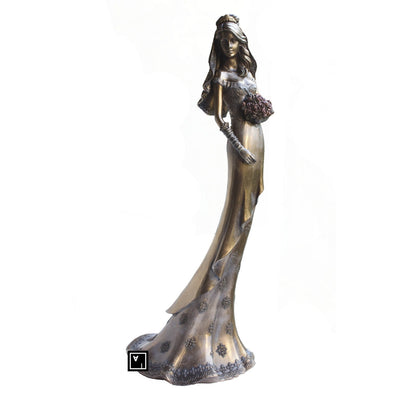 Bride Figurine with Bouquet