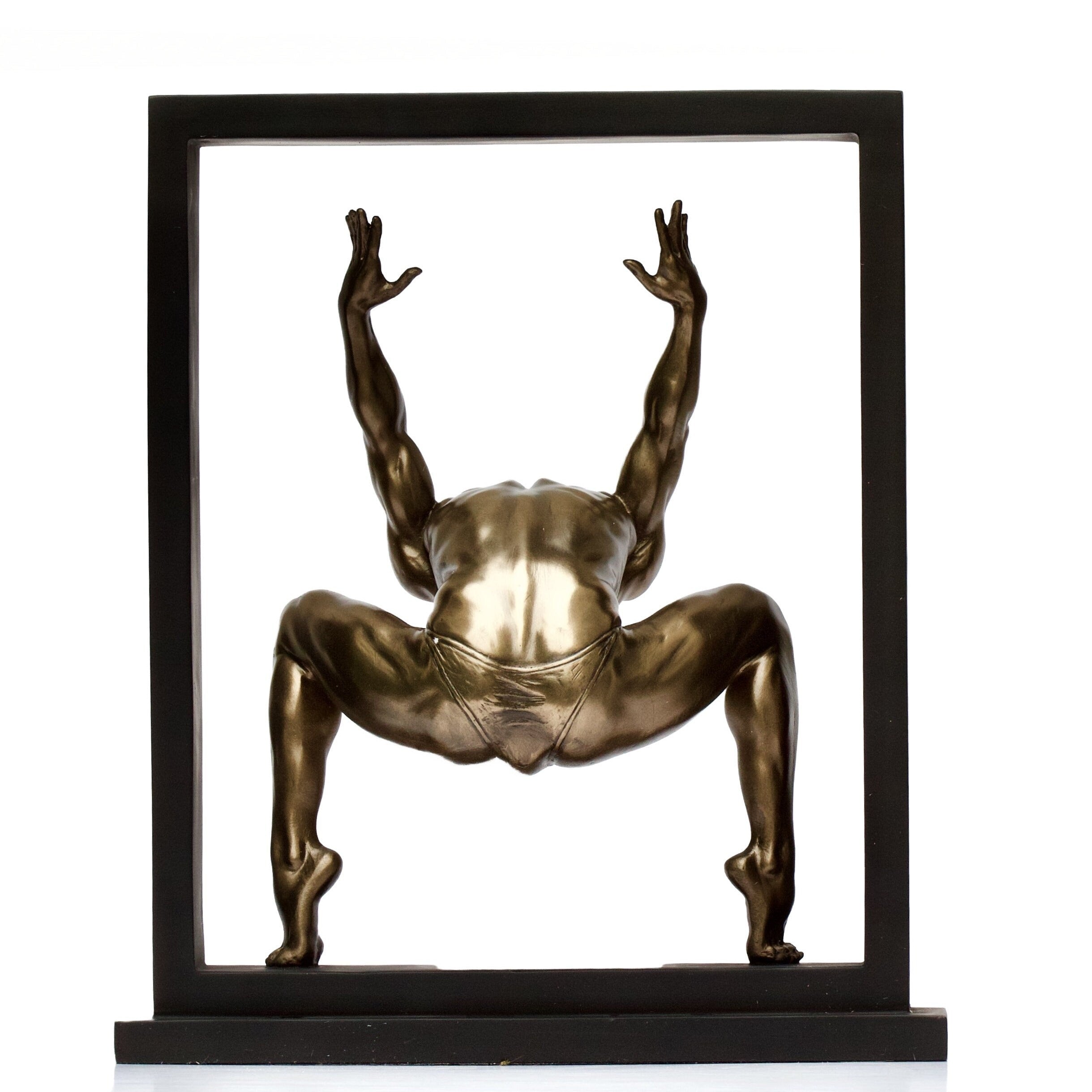 7.87 Inc Male Gymnast Statue