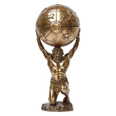 12.59 Inches Atlas Statue