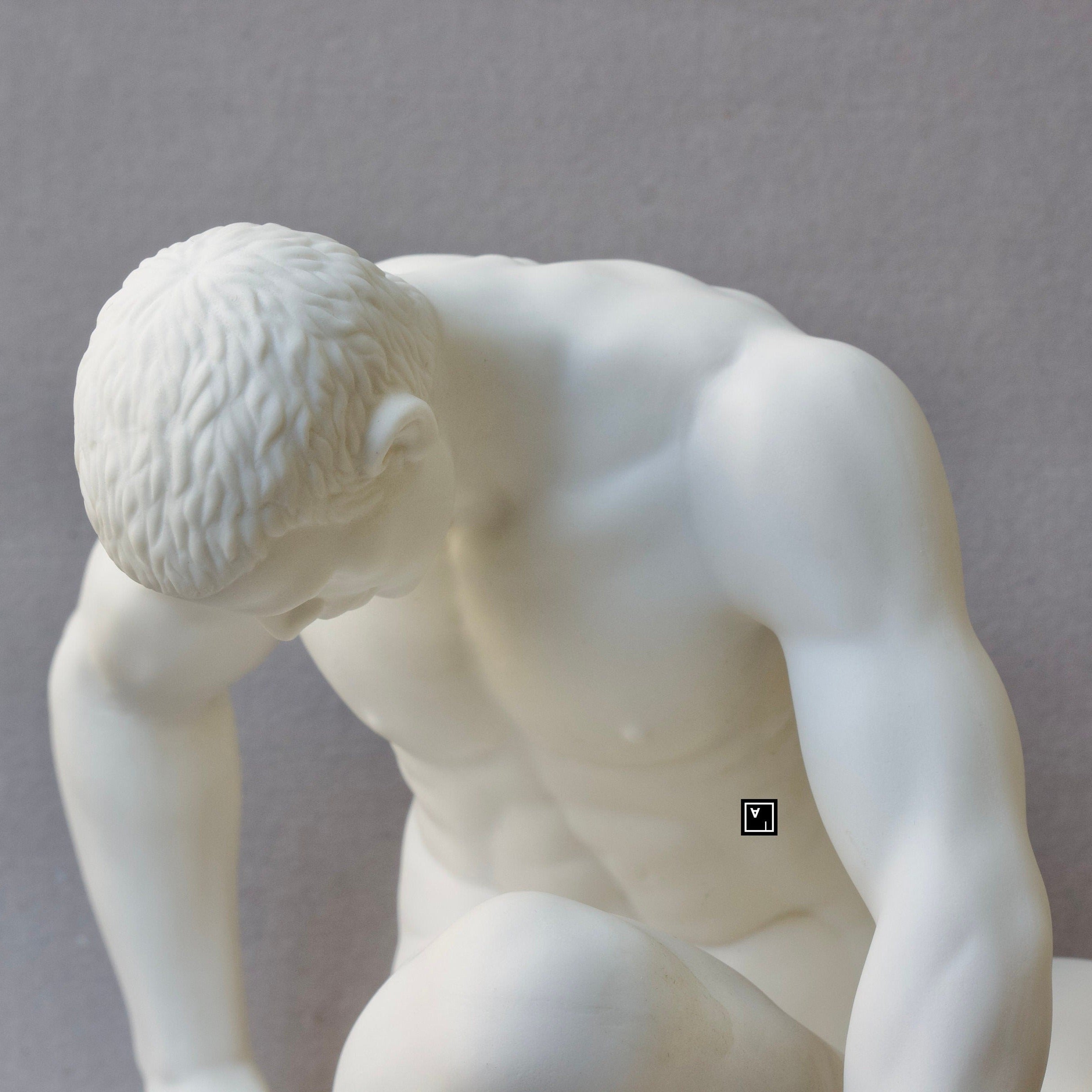 Male Nude Statue.Male Figurine