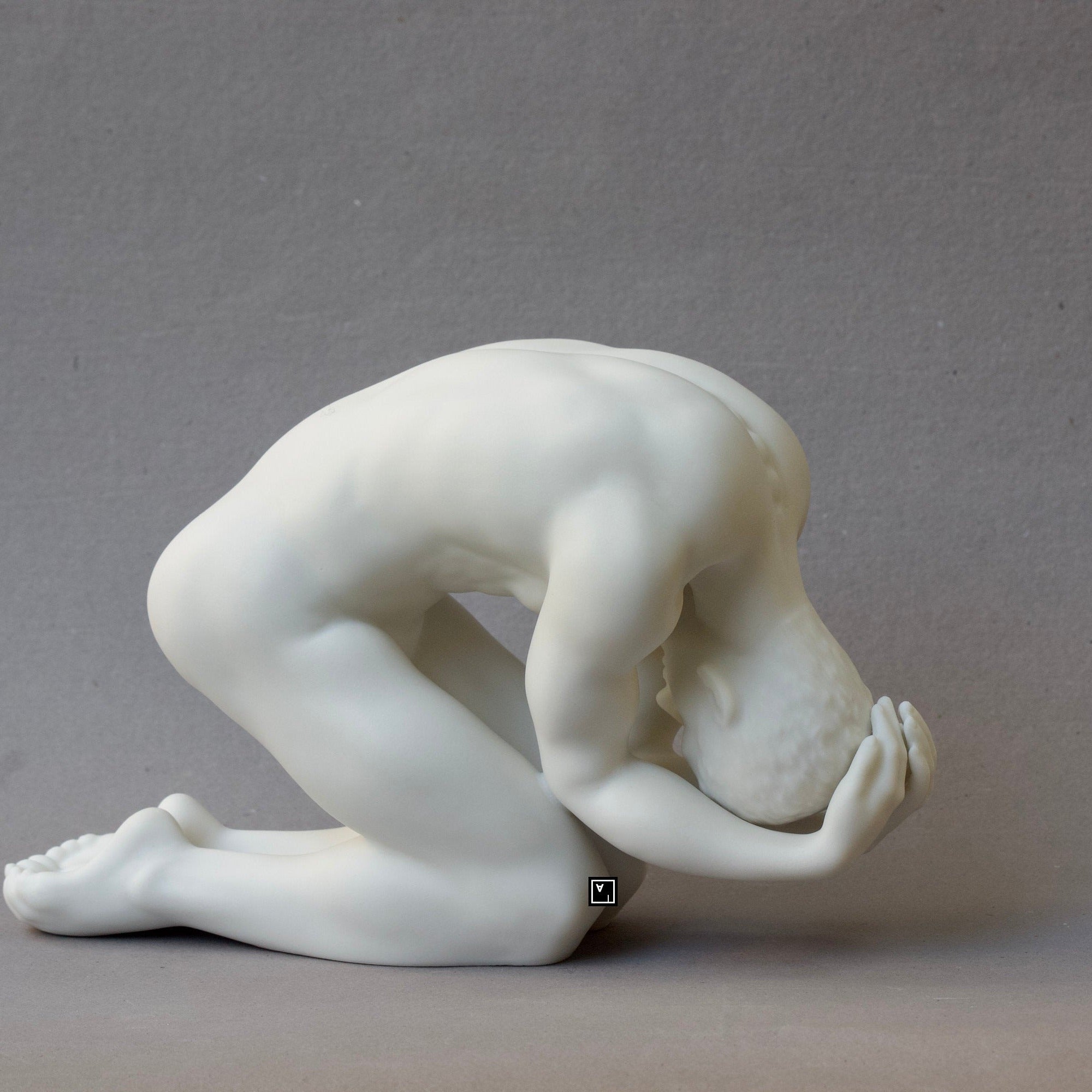 Nude Male Pose Sculpture