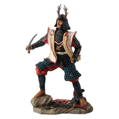 Honda Tadakatsu Japanese Samurai Statue with wooden Kabuto
