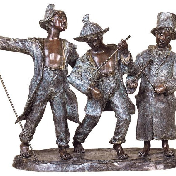 Bronze Drunken Musicians Sculpture A Celebration of Art and Merriment in Sculpture
