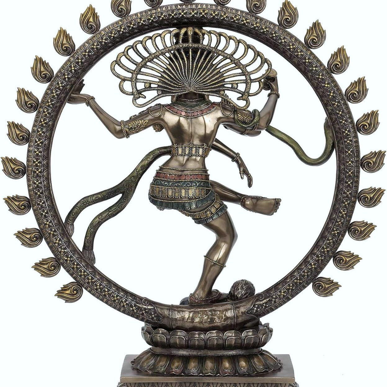 26 Inch Dancing Shiva the Lord of the Dance Statue. Large Shiva Sculpture Home Decor