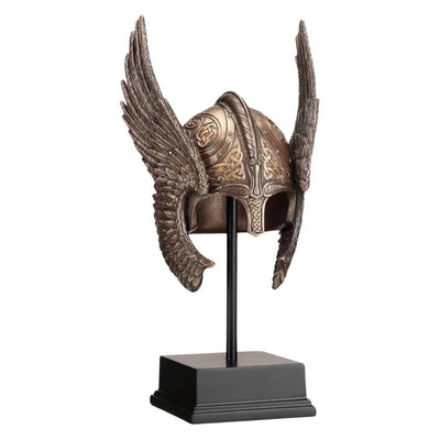 9.25 Inches Nordic Goddess Decor Valkyrie Helmet Statue