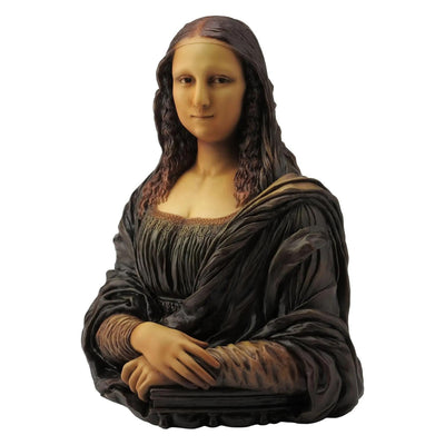 Mona Lisa Bust Statue – Renaissance Art Figurine