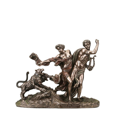Orpheus and Eurydice Sculpture: Greek Mythology Statue