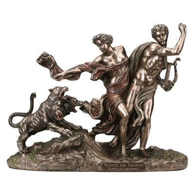 Orpheus and Eurydice Sculpture: Greek Mythology Statue