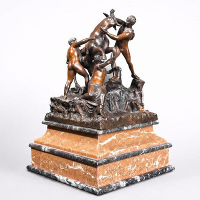 13 Inch The Punishment of Dirce Statue Farnese Bull Roman Pompeii Bronze Sculpture Statue