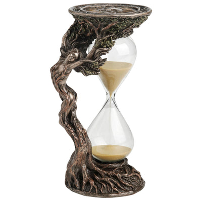 Dryad Hourglass Statue, Tree Spirit Sand Timer, Greek Mythology Decor, Forest Nymph Sculpture, Fantasy Woodland Hour Glass