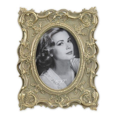 Ornate Baroque Photo Frame | Handcrafted Brass Decor