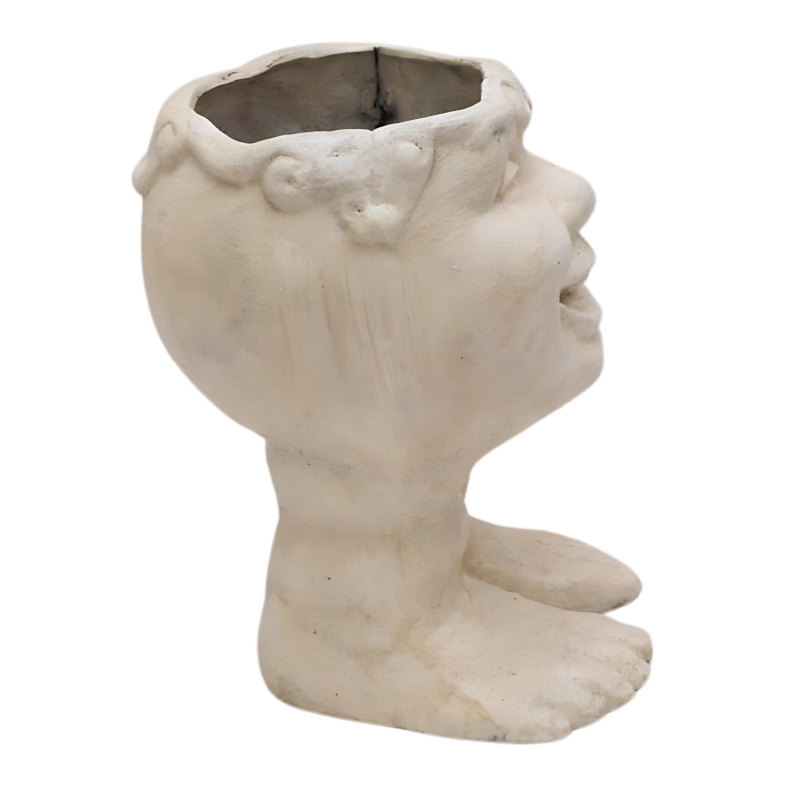 Smiling Face Planter Vase | Handcrafted Ceramic Decor