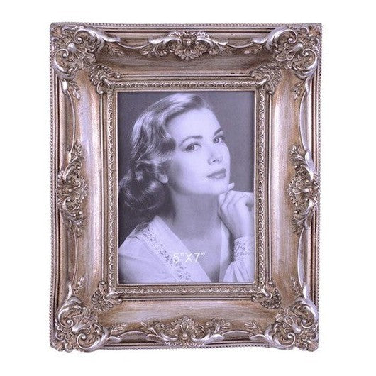 Ornate Vintage Photo Frame | Handcrafted Brass Decor